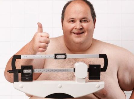 La obesidad es una de las razones del deterioro de la potencia masculina. 